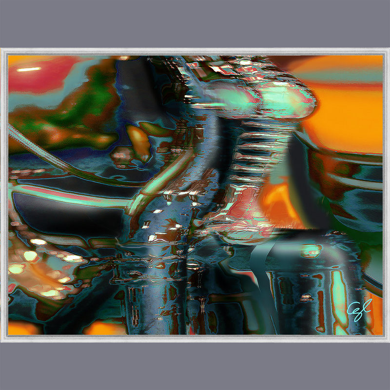 BeautDoozy Wall Art BIKE ME Giclée from The Erotic Series