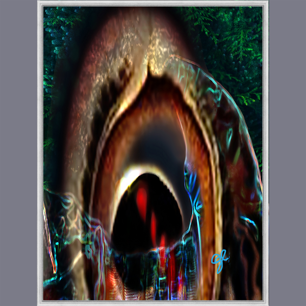 BeautDoozy Wall Art FAIRY BOSK Giclée from The Erotic Series