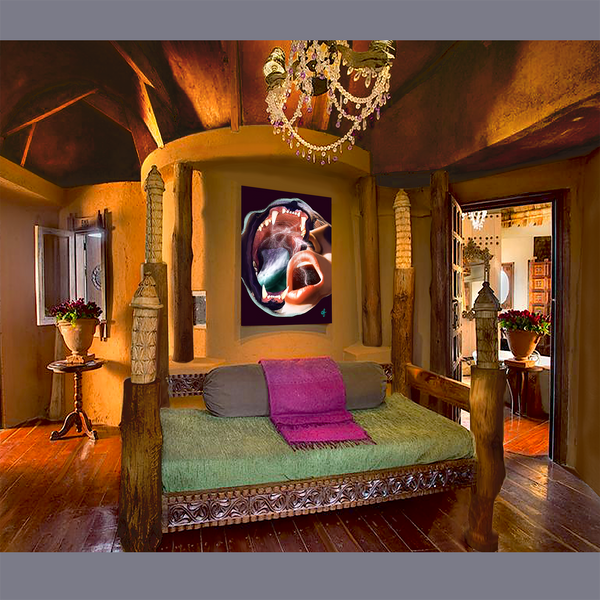 BeautDoozy Wall Art Ô Giclée from The Erotic Series - Daybed setting