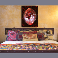 BeautDoozy Wall Art SORGAM Giclée from The Erotic Series - Bedroom setting