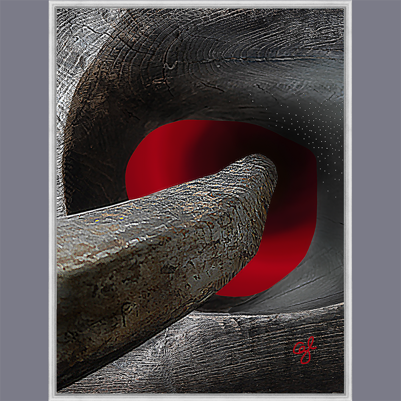 BeautDoozy Wall Art THE RED DOOR Giclée from the Erotic Series