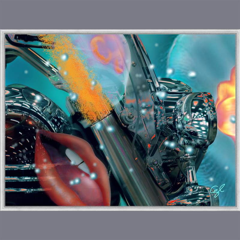 BeautDoozy Wall Art WET DREAM Giclée from the Erotic Series