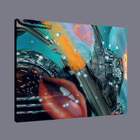 BeautDoozy Wall Art WET DREAM Giclée from the Erotic Series - Wrapped canvas with gallery sides