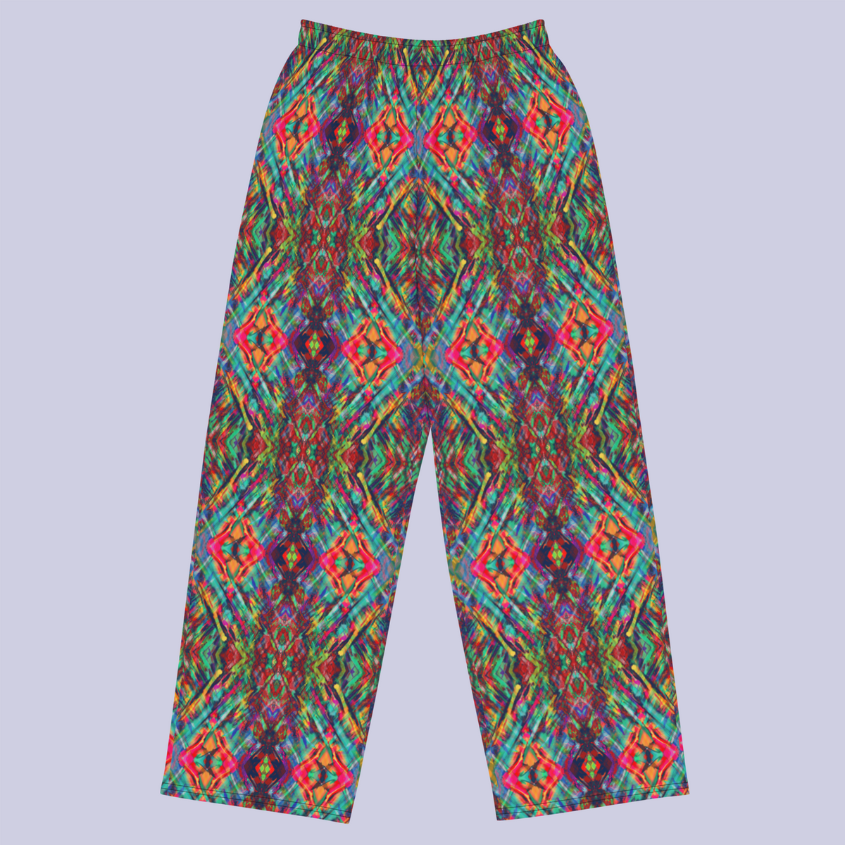 BeautDoozy ANTARES Wide Leg Pants Pat for Every Gender - Flat Front view