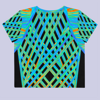 BeautDoozy CLEAN FRESH WATER Crop Top - Flat Back view