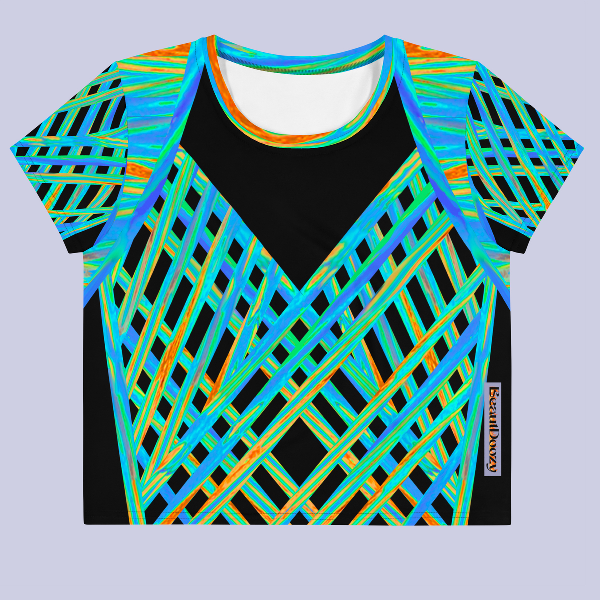 BeautDoozy CLEAN FRESH WATER Crop Top - Flat Front view