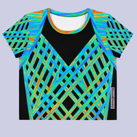BeautDoozy CLEAN FRESH WATER Crop Top - Flat Front view