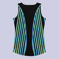 BeautDoozy CLEAN FRESH WATER Tank Top - Flat Back view