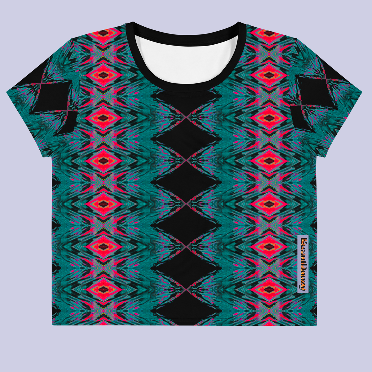 BeautDoozy COOL ME DOWN Crop Top - Flat Front view