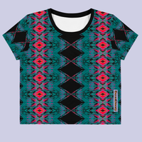 BeautDoozy COOL ME DOWN Crop Top - Flat Front view