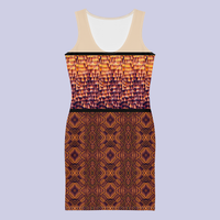 BeautDoozy DESTINY Bodycon Champagne Illusion - Flat Front view