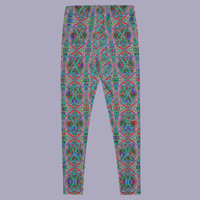 BeautDoozy GOODNESS FROM EARTH Leggings Bouquet - Flat back view