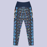 BeautDoozy PIETERSITE Crossover Leggings - Flat back view