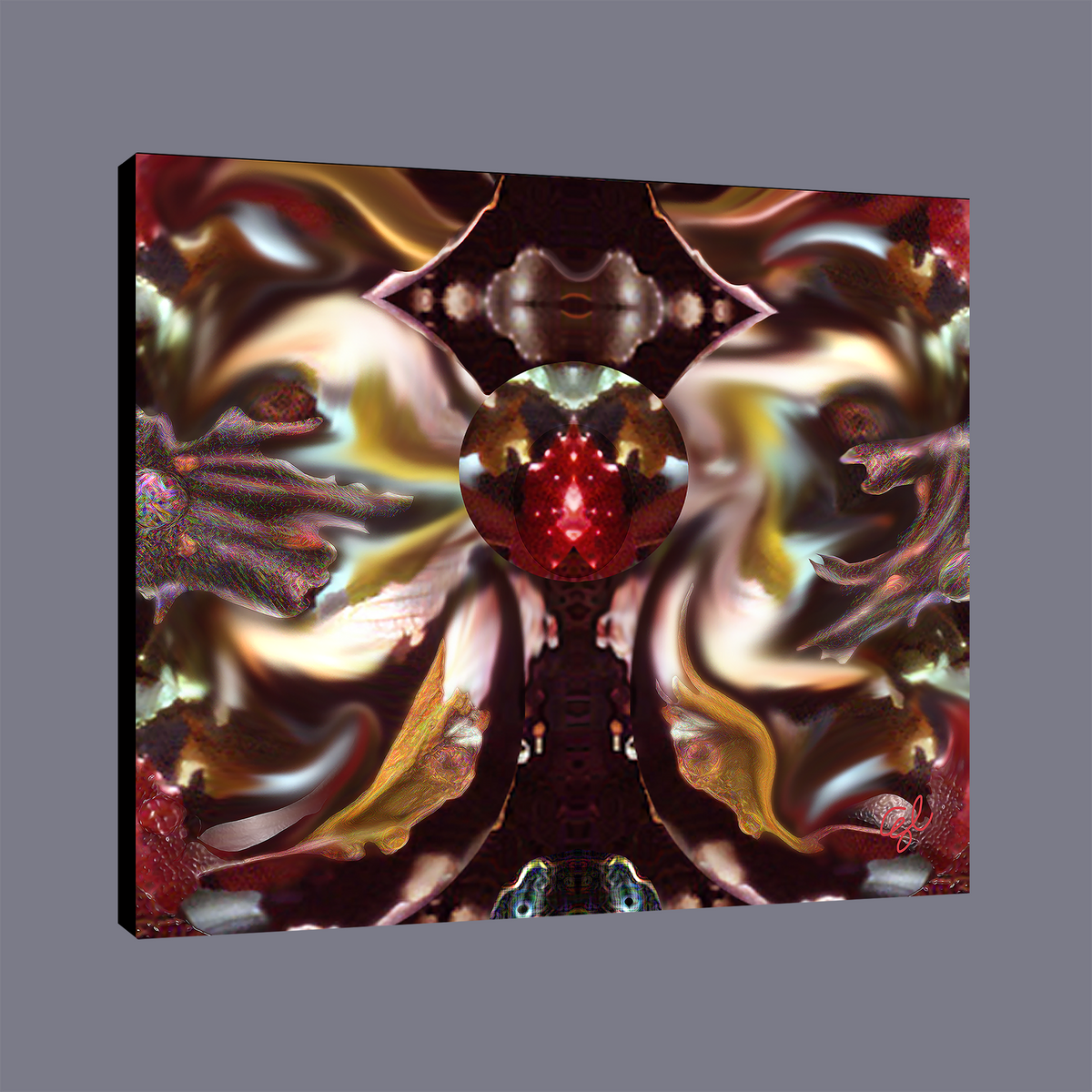 BeautDoozy Wall Art PREDICTION Giclée from The Inner Series - Wrapped canvas with gallery sides