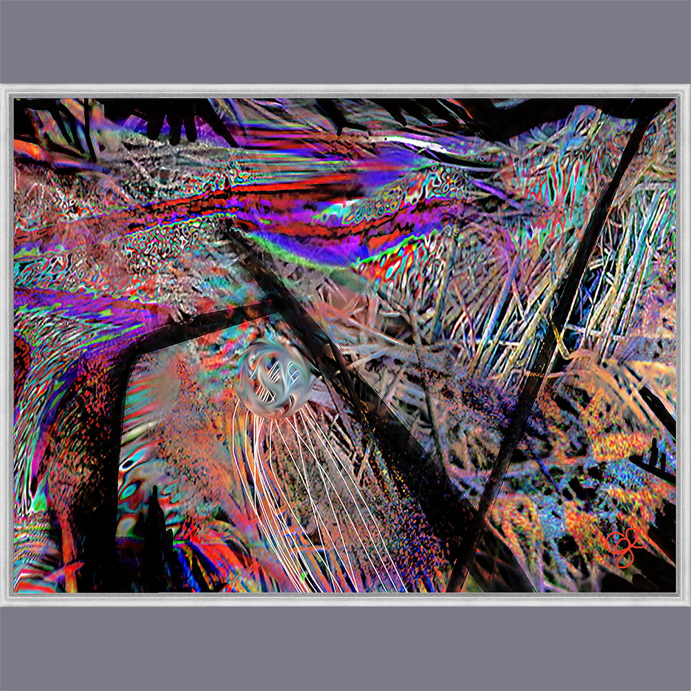 BeautDoozy Wall Art STRUGGLE Giclée from the Inner Series