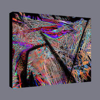 BeautDoozy Wall Art STRUGGLE Giclée from the Inner Series - Wrapped canvas with gallery sides