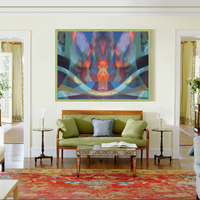BeautDoozy Wall Art BEYOND HORIZON Giclée from The Nature Series - Sitting room setting