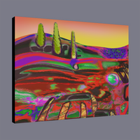 BeautDoozy Wall Art DANISH SPRING AT NOON Giclée from The Nature Series - Wrapped canvas with gallery sides