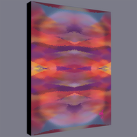 BeautDoozy Wall Art PACIFIC SUNSET Giclée from The Nature Series - Wrapped canvas with gallery sides