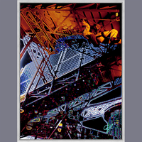 BeautDoozy Wall Art EIFFEL TOWER Giclée from The Places Series