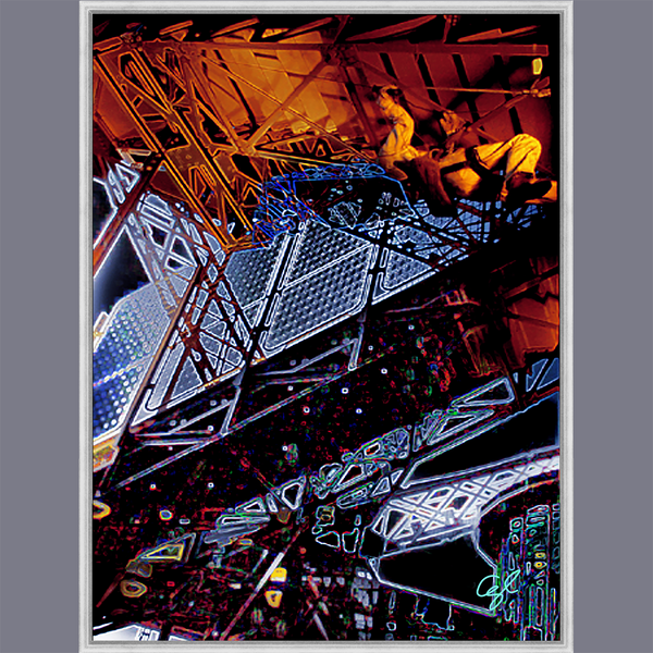 BeautDoozy Wall Art EIFFEL TOWER Giclée from The Places Series