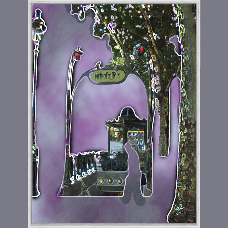 BeautDoozy Wall Art SAINT MICHEL Giclée  from The Places Series