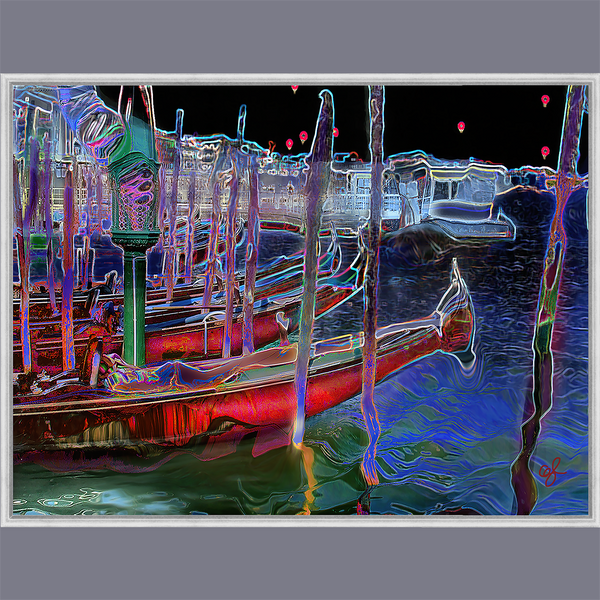 BeautDoozy Wall Art VENETIAN DREAM Giclée from the Places Series