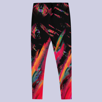BeautDoozy RISE FROM THE ASHES Leggings - Flat back view